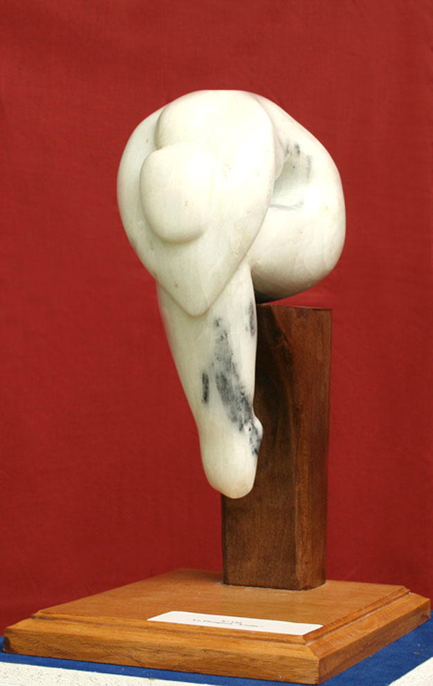Le Plongeon Leslie Sculpture de Michel Rességuier